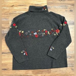 Orvis 100% Lambwool Sweater Vintage Size Large  Women’s